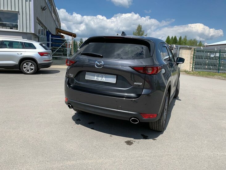 Fox Sportuitlaat Mazda CX5 - KF Diesel Achterdemper dwars rechts/links - 115x85 Type 38 rechts/links