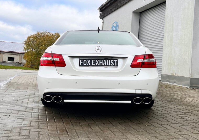 Fox Sportuitlaat Mercedes E-Klasse 212 achterdemper rechts/links - 2x115x85 type 32 rechts/links
