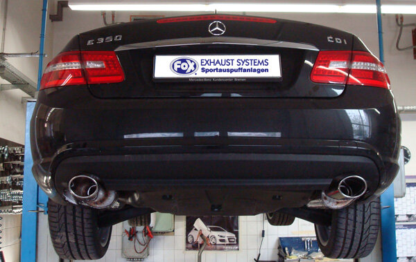 Fox Sportuitlaat Mercedes E-Klasse Cabriolet A207 - 6-cilinder achterdemper rechts/links - 115x85 type 32 rechts/links