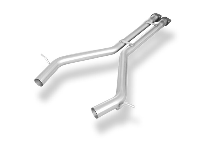 Fox Sportuitlaat Mercedes E-Klasse S211/W211 - E500 Vervangingspijp voor de voordemper