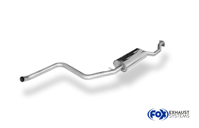 Fox Sportuitlaat Ford Escort GAL/ AAL/ ABL/ ALL voor geluiddemper