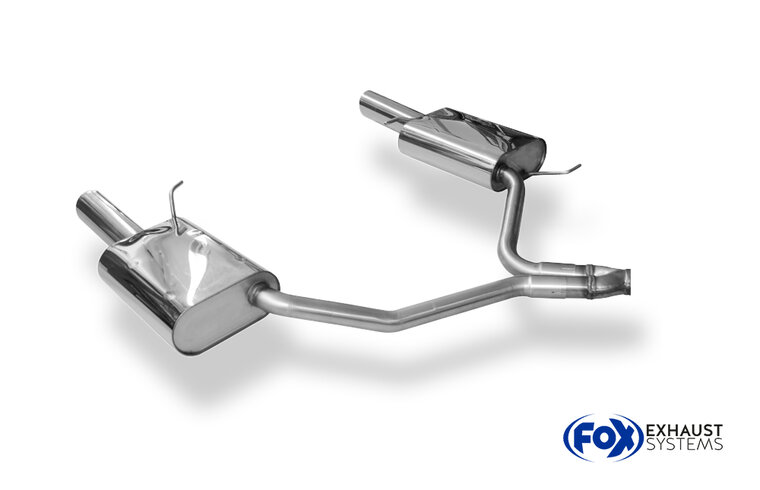 Fox Sportuitlaat Seat Exeo 3R - Sedan/Stationwagen (ST) Achterdemperuitlaat rechts/links - 1x90 Type 16 rechts/links