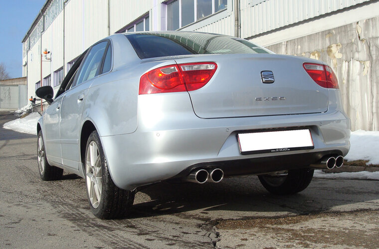 Fox Sportuitlaat Seat Exeo 3R/ 3R ST - 2.0l TFSI Achterdemper rechts/links dubbele uitlaat - 2x76 Type 16 rechts/links
