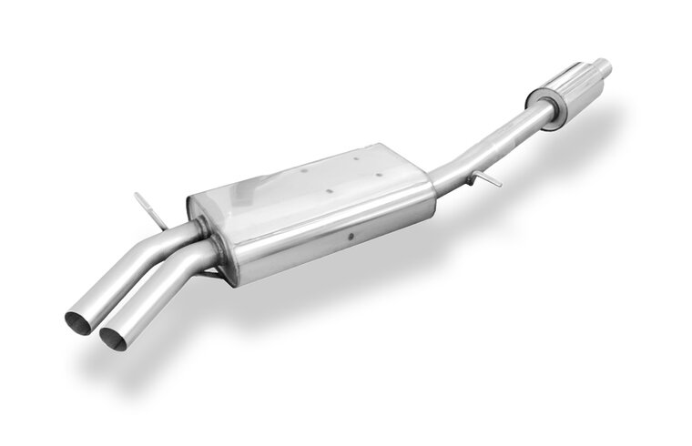 Fox Sportuitlaat Voordemper voor Seat Exeo 3R/ 3R ST - 2.0l TFSI (2-delig)