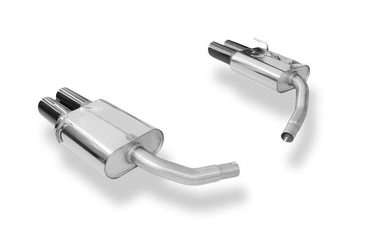Fox Sportuitlaat Ford Explorer Type WUJ Achterdemper Rechts/Links - 2x90 Type 25 Rechts/Links Zwart Keramisch Gecoat