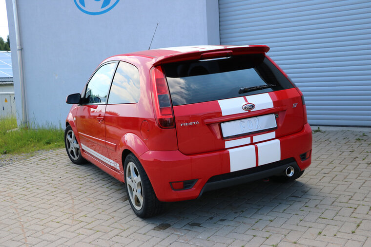Fox Sportuitlaat Achterdemper voor Ford Fiesta MK6 ST150 - 1x90 Type 13