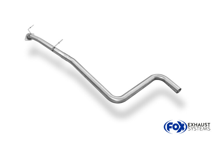 Fox Sportuitlaat Vervangingspijp voor de voordemper van de Ford Fiesta MK7/Fiste MK7 Sport benzine versie