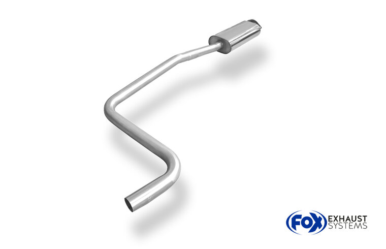 Fox Sportuitlaat Ford Fiesta MK7/Fiesta MK7 Sport-voordemper