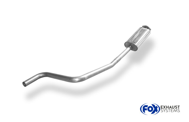 Fox Sportuitlaat Ford Fiesta MK7/Fiesta MK7 Sport benzinevoordemper