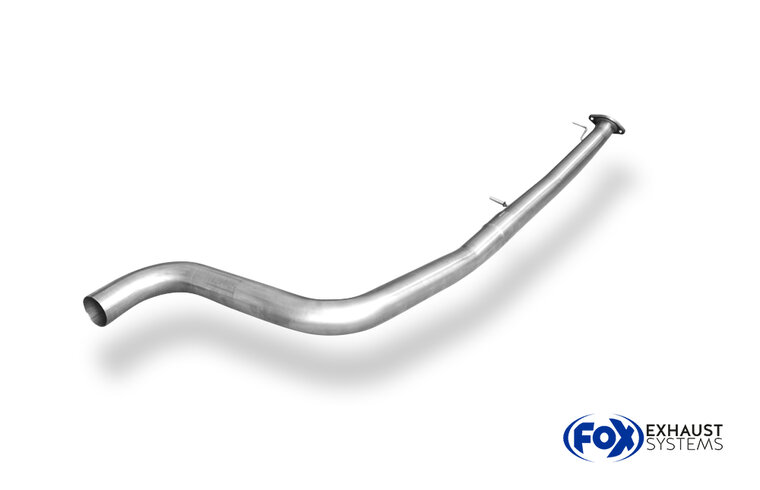 Fox Sportuitlaat Vervangingspijp voor de voordemper van de Ford Fiesta MK7 ST