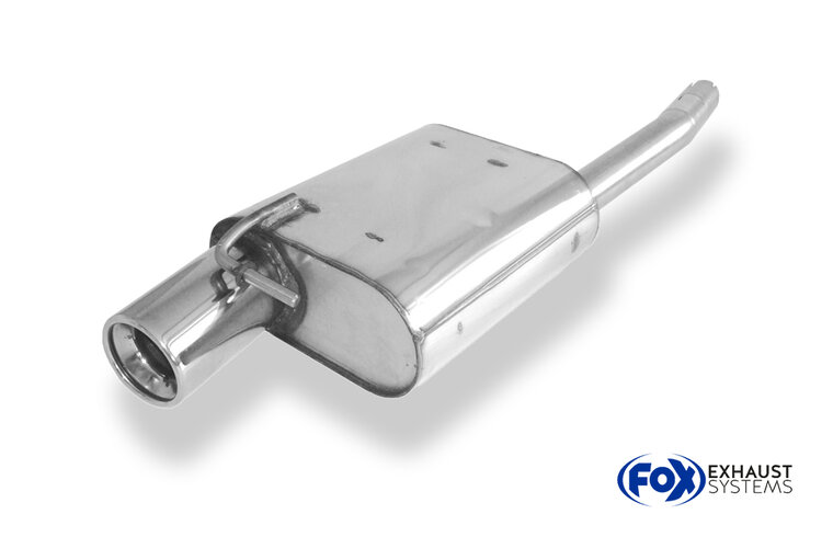 Fox Sportuitlaat Ford Focus MK1 Hatchback DAW/DBW Achterdemper - 1x90 Type 13