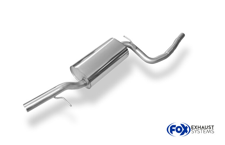 Fox Sportuitlaat Ford Focus MK1 DAW/DBW/DFW/DNW 1,4l Vorschalld&auml;mpfer
