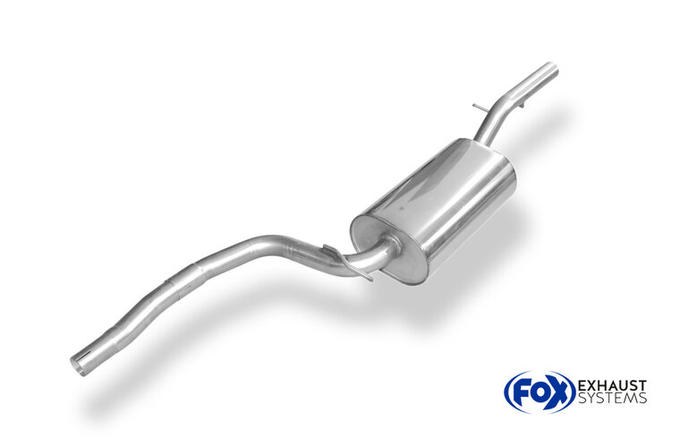 Fox Sportuitlaat Ford Focus MK1 DAW/DBW/DFW/DNW 1,4l Vorschalld&auml;mpfer