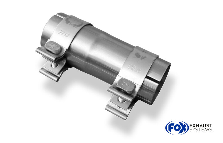 Fox Sportuitlaat Accessoireset voor de Ford Focus MK2 ST, te monteren op de originele achterdemper.