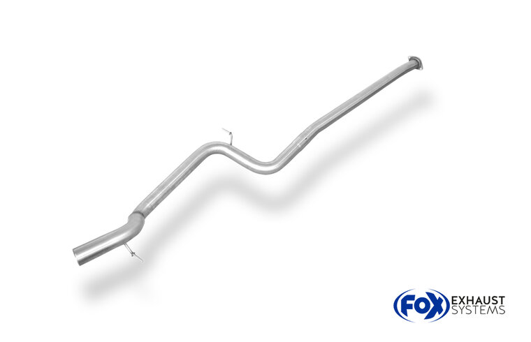Fox Sportuitlaat Vervangingspijp voor de voordemper van de Ford Focus MK3 ST Hatchback &amp; Estate