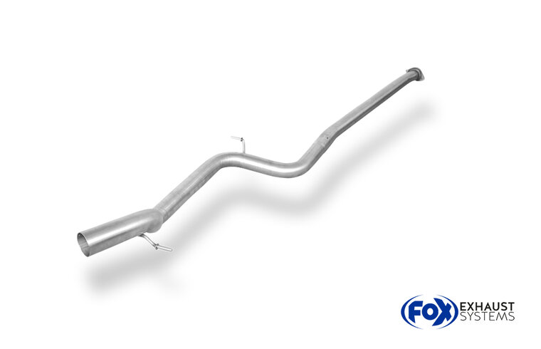 Fox Sportuitlaat Vervangingspijp voor de voordemper van de Ford Focus MK3 ST Hatchback &amp; Estate