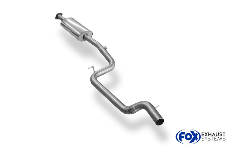 Fox Sportuitlaat Voordemper voor Ford Focus MK3 ST Hatchback &amp; Estate
