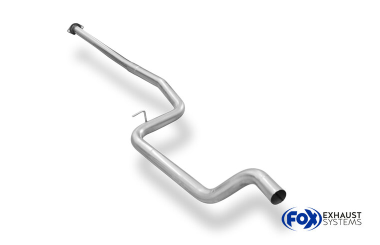 Fox Sportuitlaat Vervangingspijp voor de voordemper van de Ford Focus MK3 Turnier Ecoboost