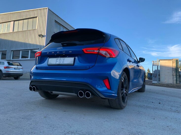 Fox Sportuitlaat Ford Focus MK4 ST-Line - starre achteras, uitlaatdemper achter, uitlaat links/rechts - 2x90 type 16 links/rechts