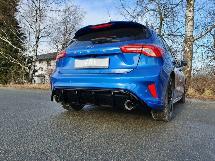 Fox Sportuitlaat Ford Focus MK4 ST-Line - Onafhankelijke wielophanging, achterdemper, uitlaat rechts/links - 1x100 Type 25 rechts/links