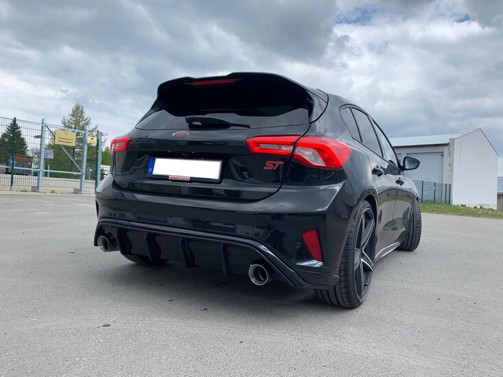 Fox Sportuitlaat Ford Focus MK4 ST Achterdemper Rechts/Links Uitlaat vanaf OPF - 1x100 Type 25 Rechts/Links