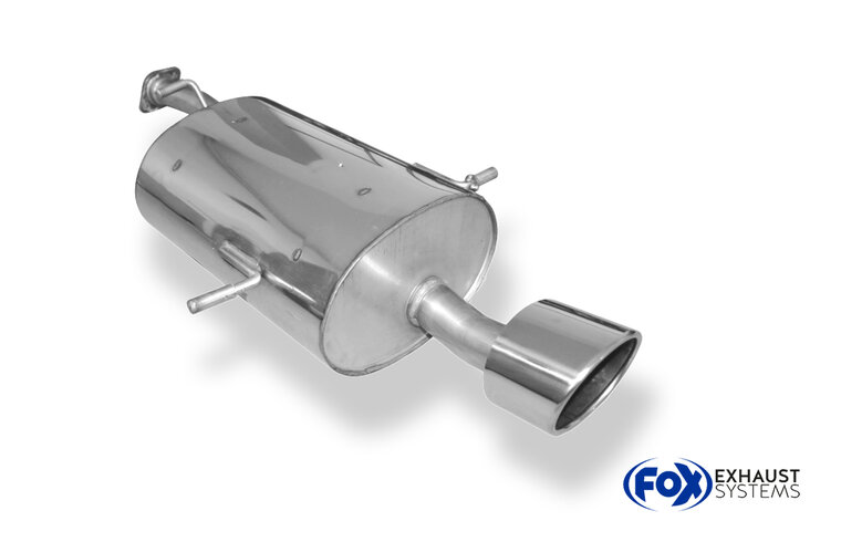 Fox Sportuitlaat Subaru Forester - SG Achterdemper - 129x106 Type 32