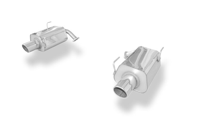 Fox Sportuitlaat Subaru Forester - SH Achterdemper rechts/links - 1x100 Type 16 rechts/links