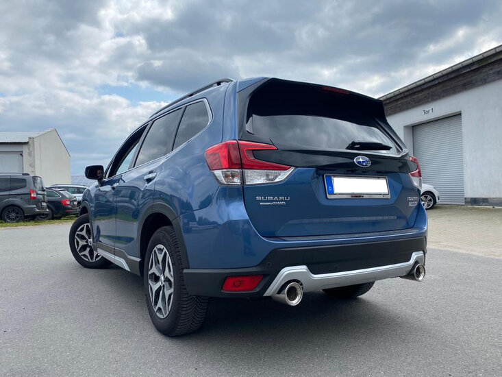 Fox Sportuitlaat Subaru Forester 4WD - SK Achterdemper rechts/links - 1x114 Type 13 rechts/links