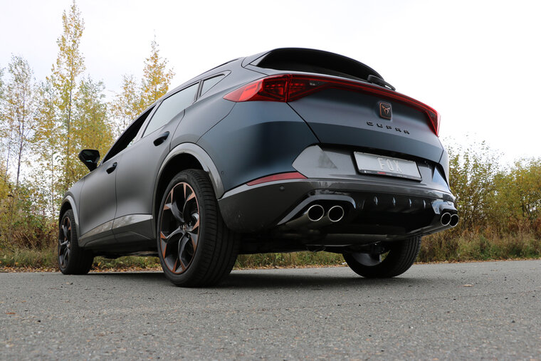 Fox Sportuitlaat CUPRA Formentor 4x4 half uitlaatsysteem vanaf katalysator - 2x106x71 type 44 rechts/links - met 2 elektronische kleppen