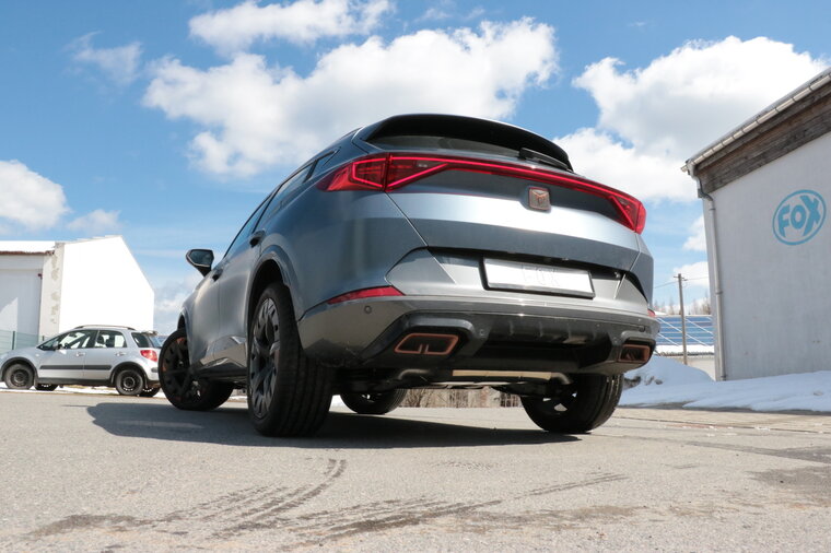 Fox Sportuitlaat Uitlaatdemper voor Cupra Formentor 4x2, rechter/linker uitlaat.