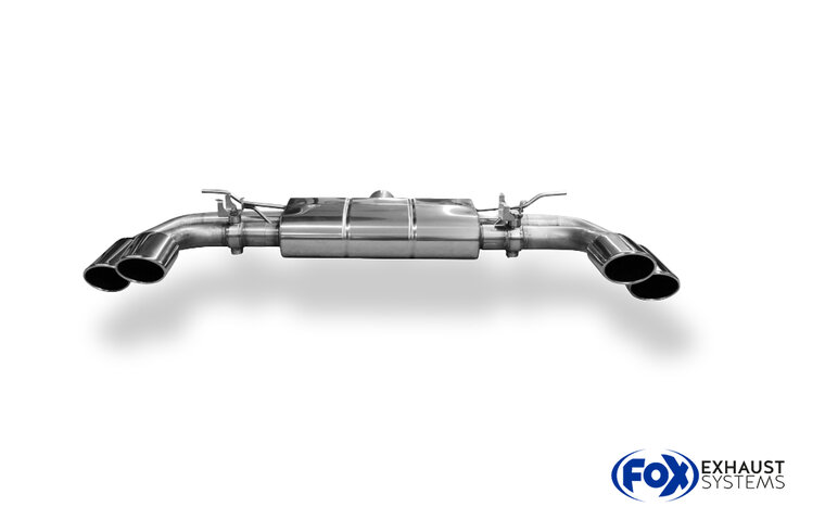 Fox Sportuitlaat CUPRA Formentor 4x4 - VZ5 Achterdemper met 2 uitlaatkleppen - 2x115x85 Type 44 rechts/links