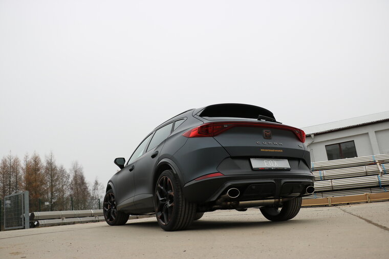 Fox Sportuitlaat CUPRA Formentor 4x4 - VZ5 Achterdemper met 2 uitlaatkleppen - 1x140x90 Type 32 rechts/links
