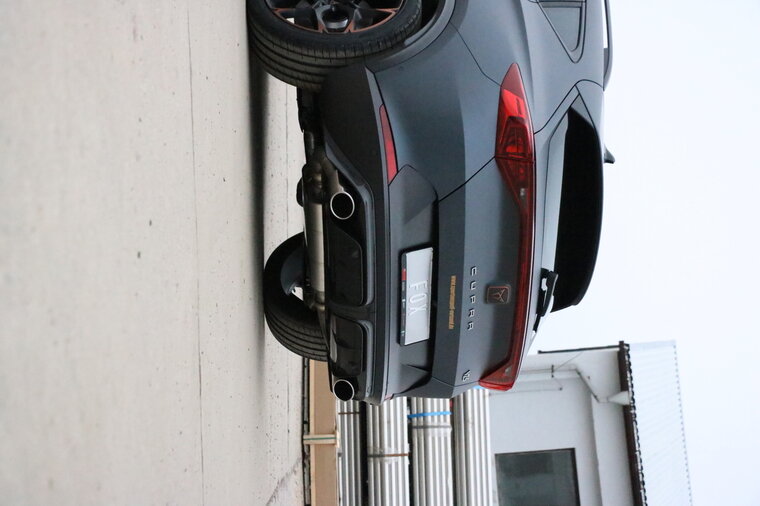 Fox Sportuitlaat CUPRA Formentor 4x4 - VZ5 Achterdemper met 2 uitlaatkleppen - 1x140x90 Type 32 rechts/links