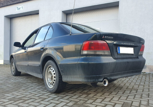 Fox Sportuitlaat Mitsubishi Galant Sedan Type EA Achterdemper - 1x100 Type 13