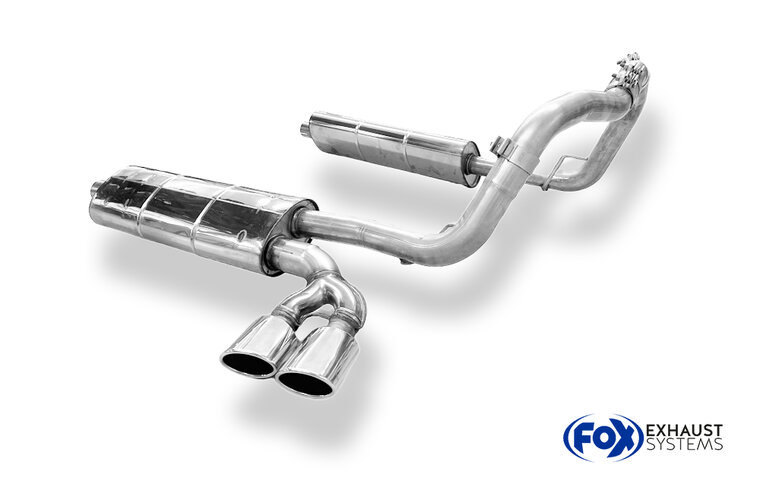 Fox Sportuitlaat Mercedes G-Klasse G500 - 453 Uitlaatsysteem vanaf katalysator - 2x106x71 Type 32