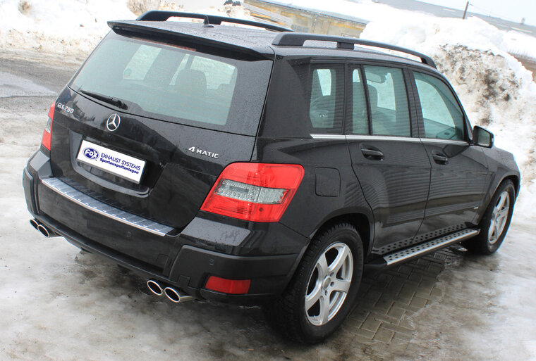 Fox Sportuitlaat Mercedes GLK X204 achterdemper rechts/links - 2x106x71 type 32 rechts/links