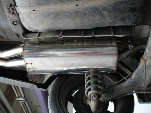 Fox Sportuitlaat VW Golf MK3 Variant achterdemper - 2x76 Type 13