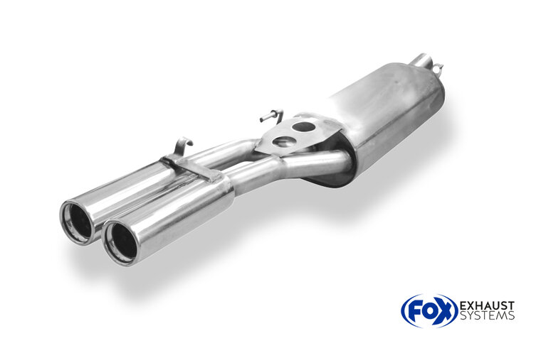Fox Sportuitlaat VW Golf MK3 Variant achterdemper - 2x76 Type 13