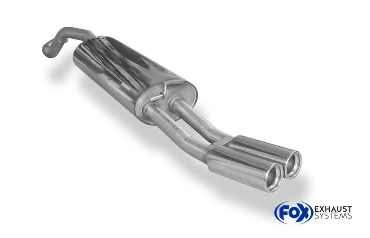 Fox Sportuitlaat VW Golf MK4 Variant achterdemper - 2x76 Type 13