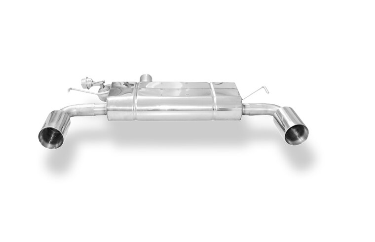 Fox Sportuitlaat VW Golf MK4 R32 Achterdemper Rechts/Links Uitlaat - 1x100 Type 24 Rechts/Links