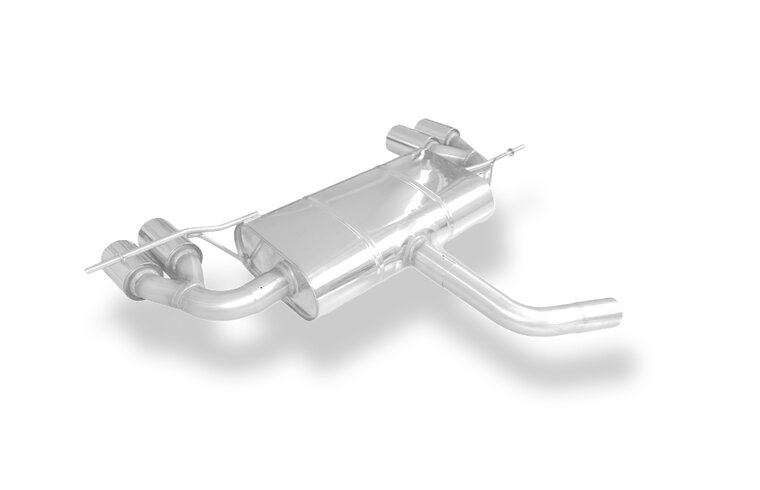 Fox Sportuitlaat VW Golf MK5 achterdemper, rechter/linker uitlaat - 2x80 Type 13 rechts/links