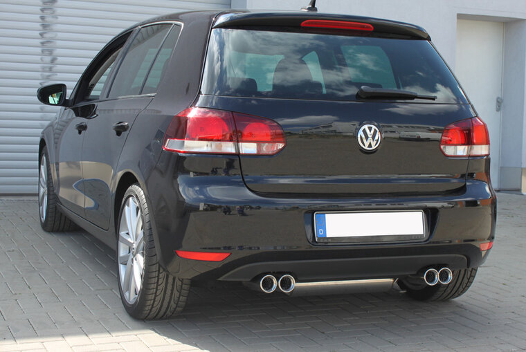Fox Sportuitlaat VW Golf MK6 achterdemper rechts/links - 2x80 type 13 rechts/links