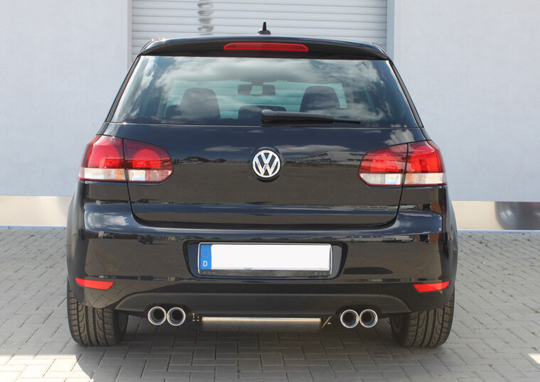 Fox Sportuitlaat VW Golf MK6 achterdemper rechts/links - 2x80 type 13 rechts/links
