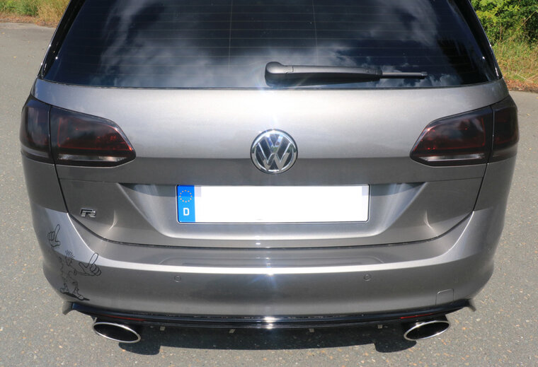 Fox Sportuitlaat VW Golf MK7 Variant R - 4-Motion Achterdemper rechts/links - 160x90 Type 38 rechts/links