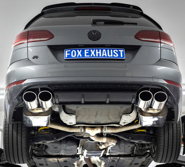 Fox Sportuitlaat VW Golf MK7 Variant R - 4-Motion Achter- en Voordemper - 2x115x85 Type 32 rechts/links