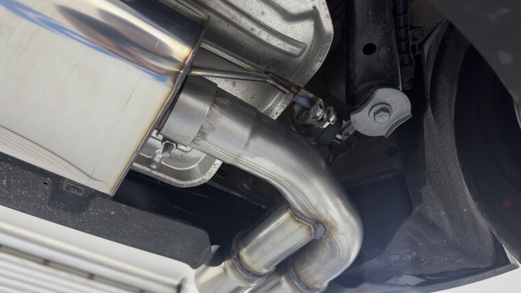 Fox Sportuitlaat VW Golf MK8 GTD achterdemper - 2x90 Type 25