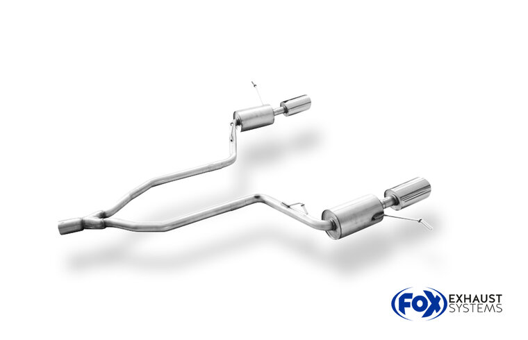 Fox Sportuitlaat Jeep Grand Cherokee WKI - 2010-2013 Achterdemper Rechts/Links - 129x106 Type 32 Rechts/Links