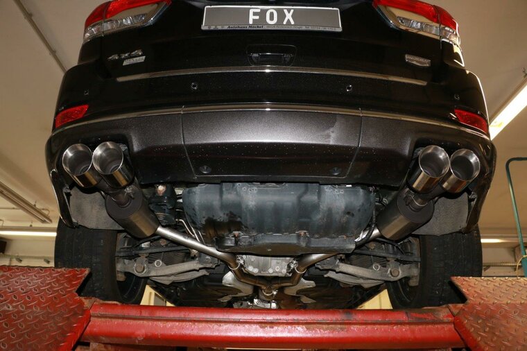 Fox Sportuitlaat Jeep Grand Cherokee WKII vanaf 2014 Achterdemper rechts/links - 2x100 Type 25 rechts/links