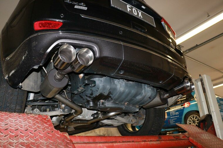 Fox Sportuitlaat Jeep Grand Cherokee WKII vanaf 2014 Achterdemper rechts/links - 2x100 Type 25 rechts/links