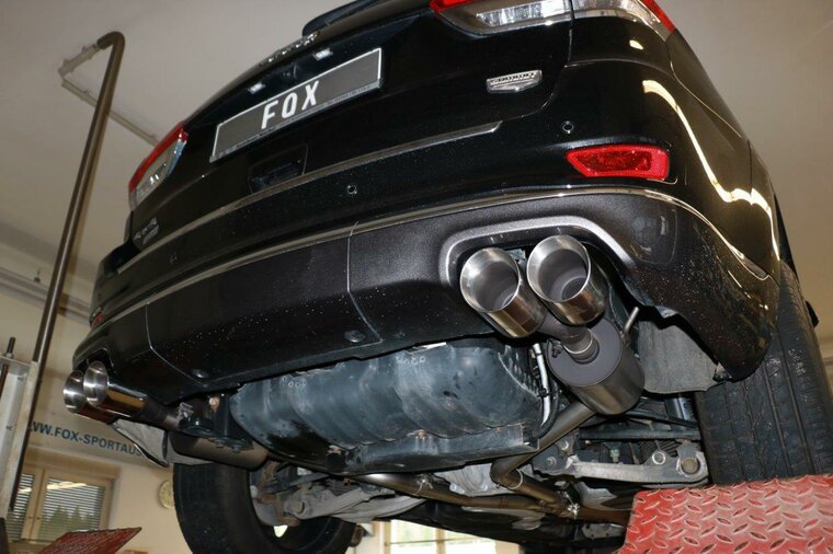 Fox Sportuitlaat Jeep Grand Cherokee WKII vanaf 2014 Achterdemper rechts/links - 2x100 Type 25 rechts/links